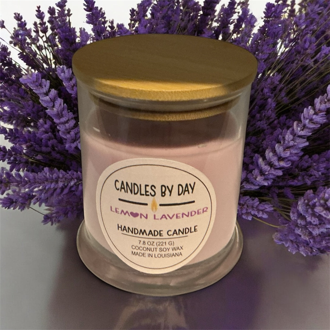 Lemon Lavender 7.8oz 40 to 60 Hours burn time
